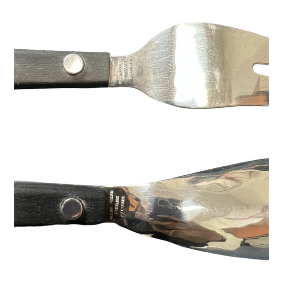 Allan Adler Sterling silver Salad Set - Picture 4 of 6